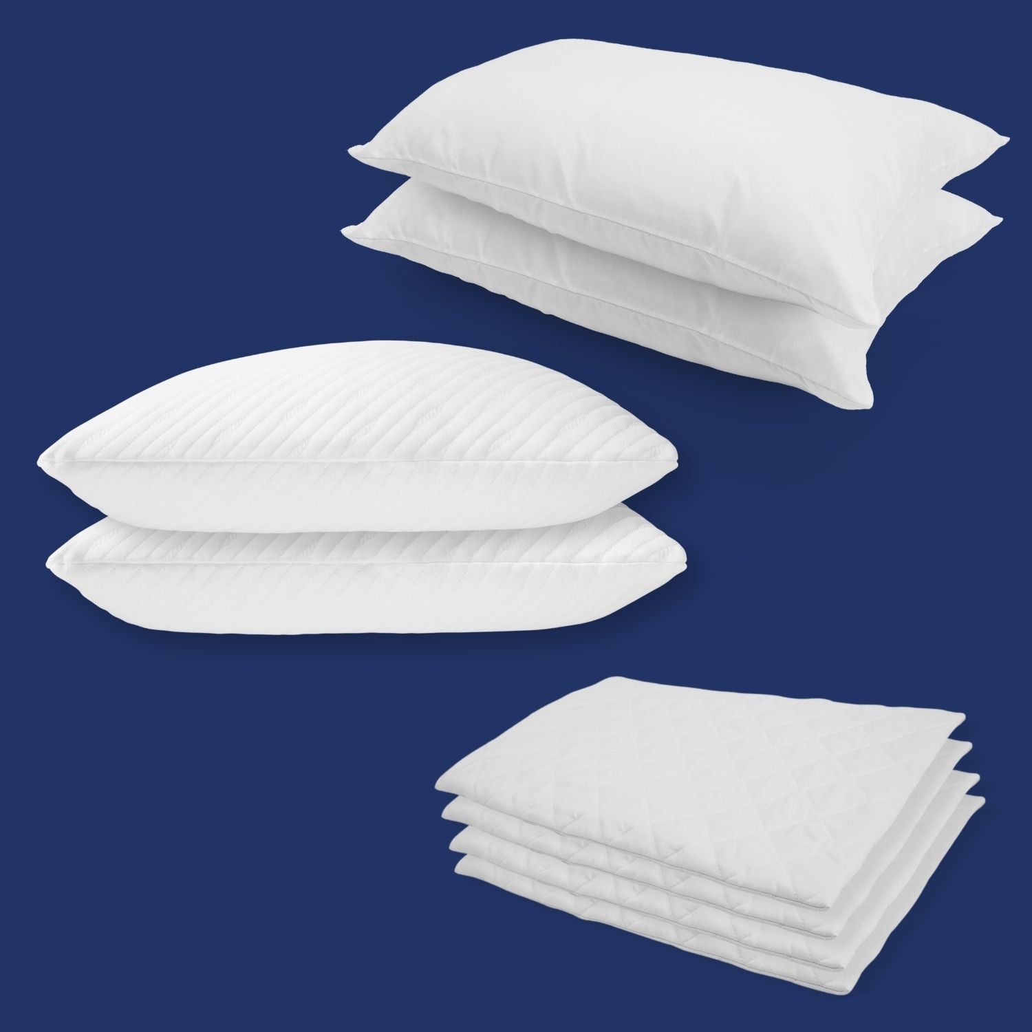 TEMPUR Prima® NEW 2024 Bundle- 2 Pairs with Pillow Protectors