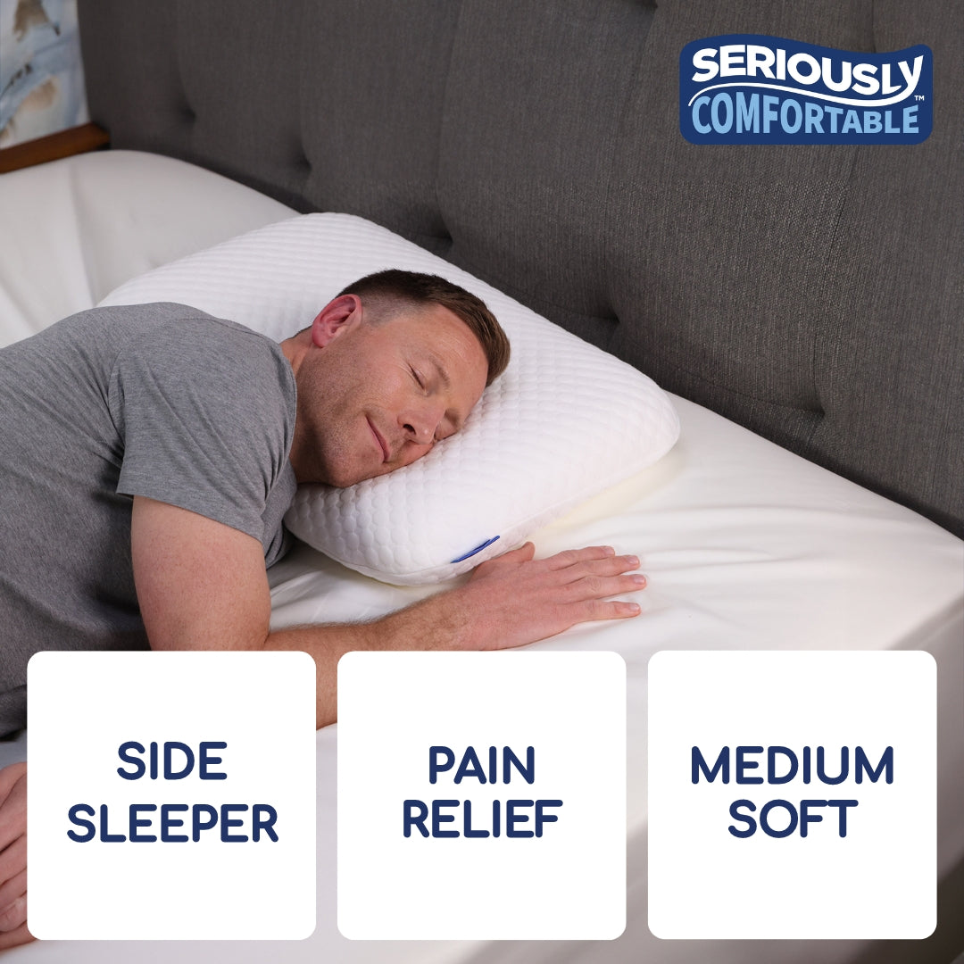 Memory Foam Pillows Firm Soft Options Available Pillow World