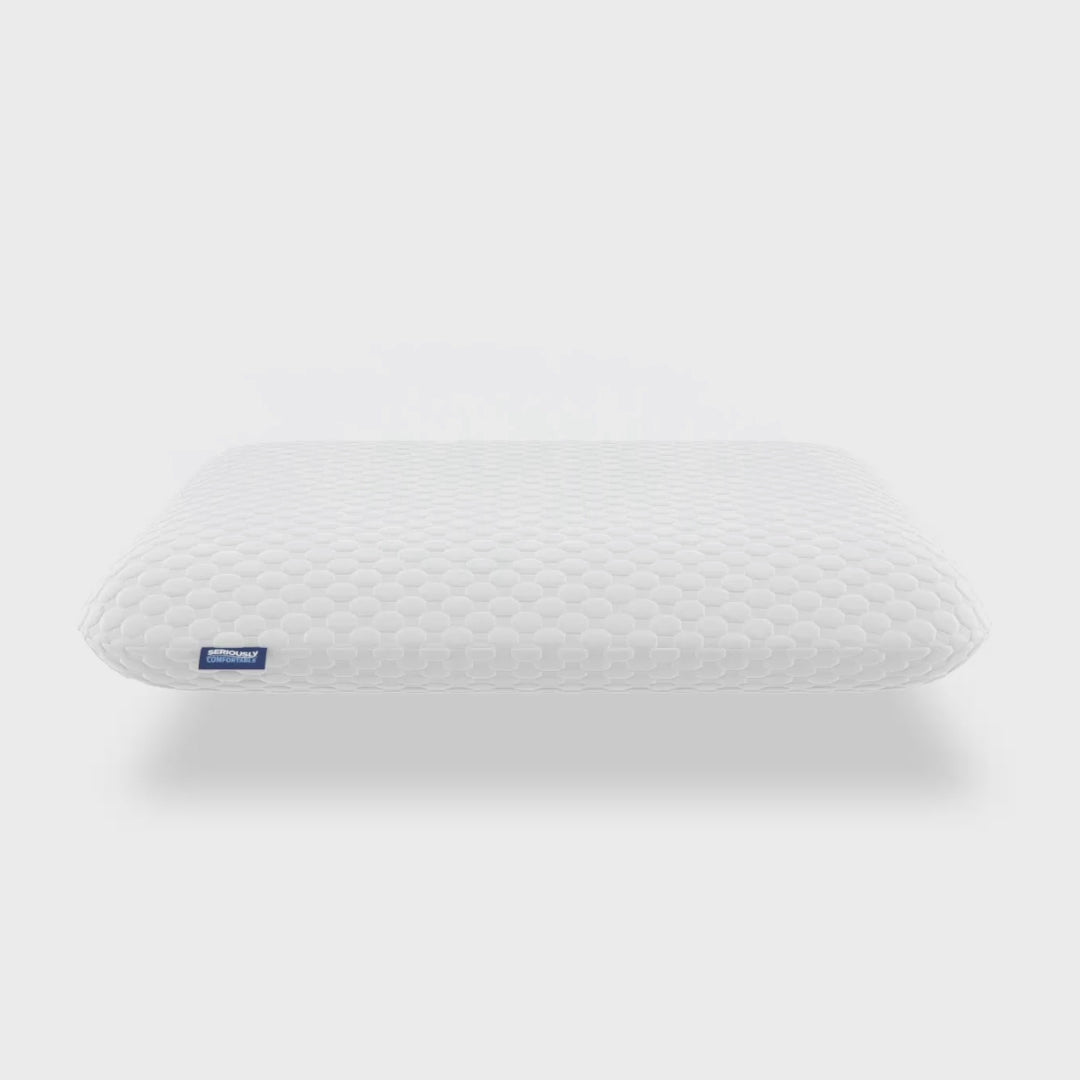 Seriously Comfortable Cool Memory Comfort Side Sleeper Pillow | UK's Leading Pillow Specialist | UK's Lowest Prices | Featuring UK's Best Brands including TEMPUR®, Dunlopillo, Hypnos, Silentnight, Sealy, Seriously Comfortable & More