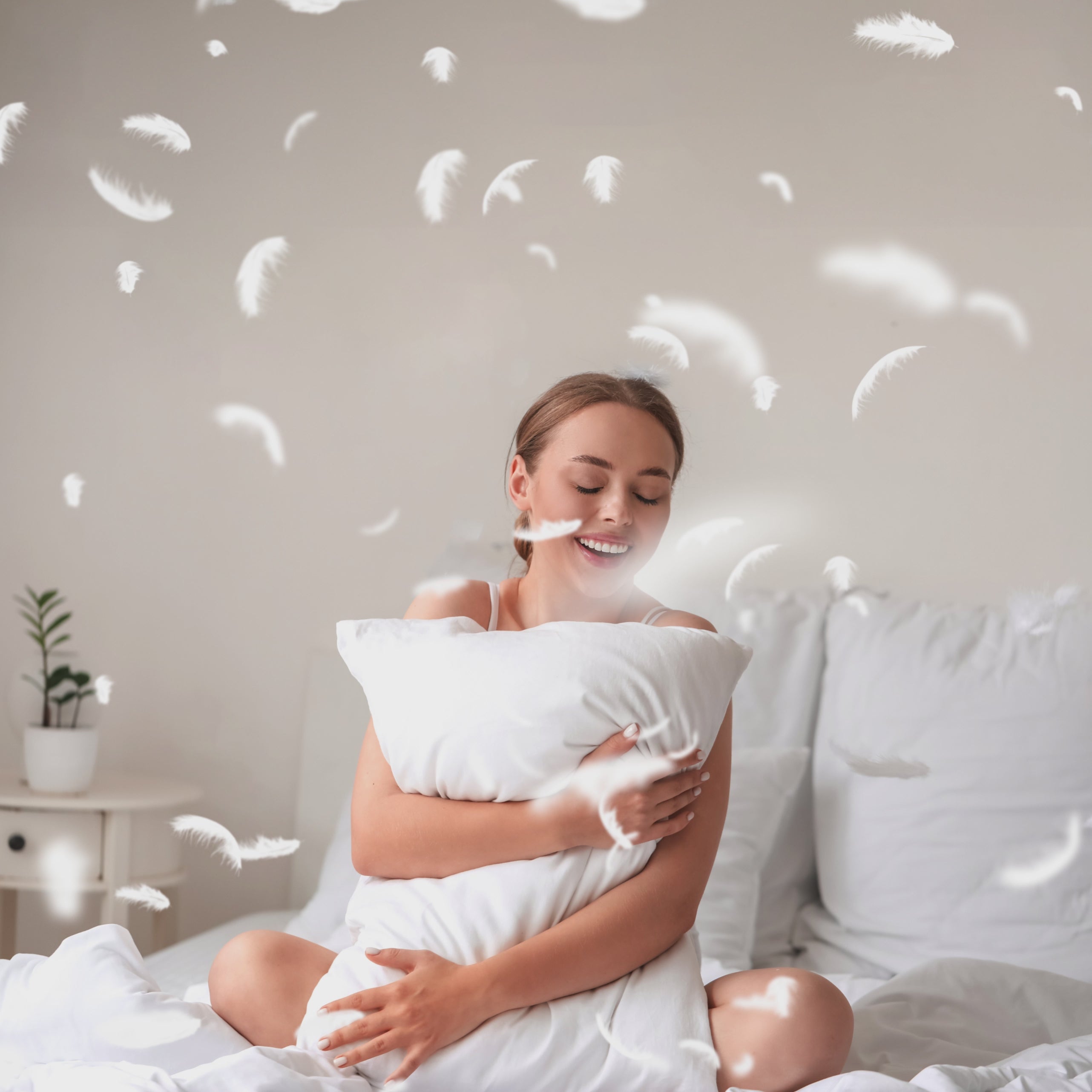 Nature's Hug Duck Feather and Down Pillow | UK's Leading Pillow Specialist | UK's Lowest Prices | Featuring UK's Best Brands including TEMPUR®, Dunlopillo, Hypnos, Silentnight, Sealy, Seriously Comfortable & More