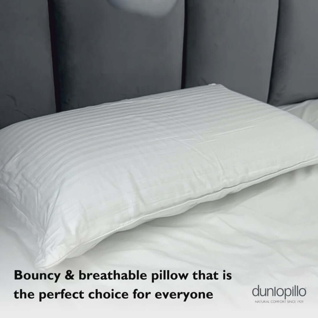 Dunlopillo Super Comfort Latex Pillow | UK's Leading Pillow Specialist | UK's Lowest Prices | Featuring UK's Best Brands including TEMPUR®, Dunlopillo, Hypnos, Silentnight, Sealy, Seriously Comfortable & More