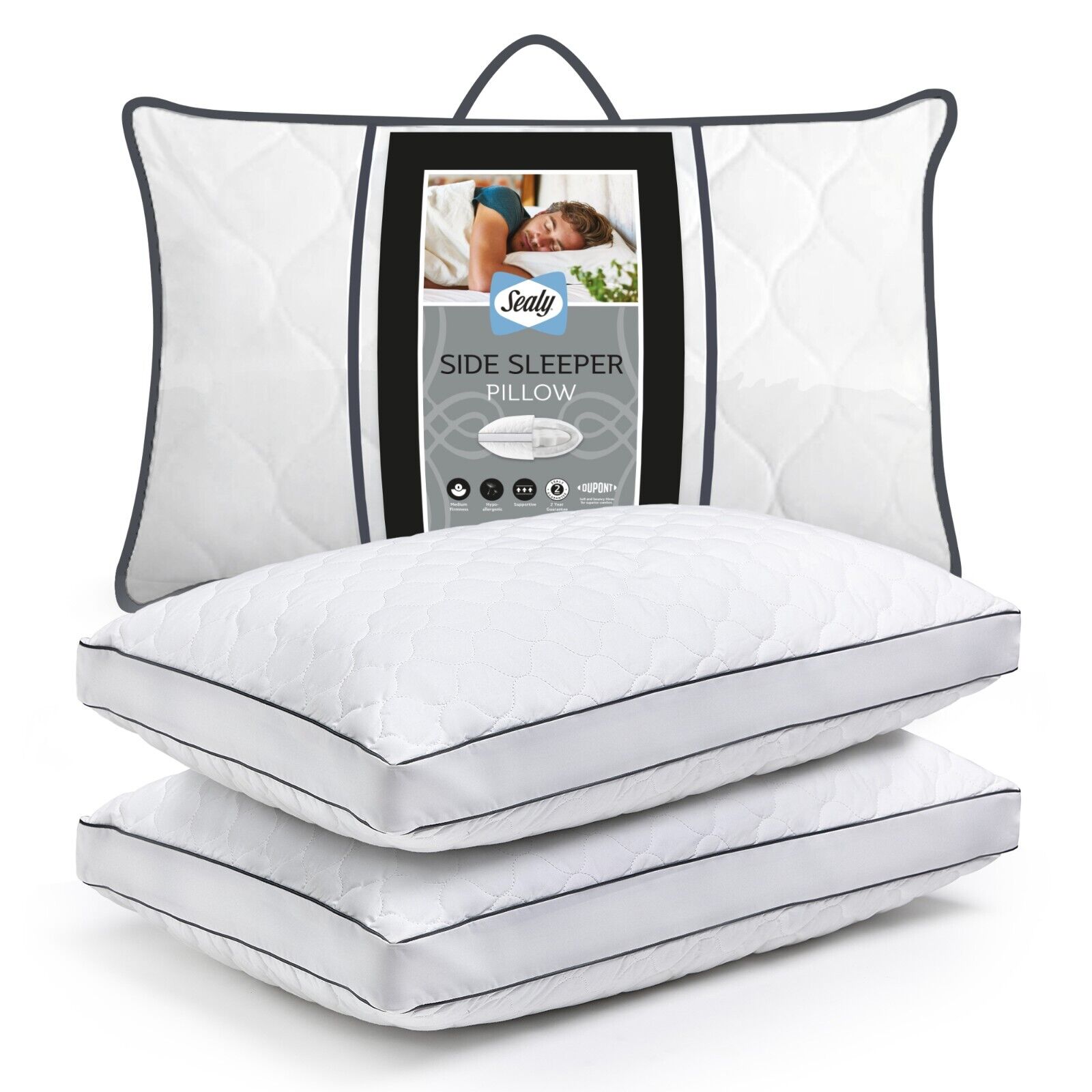 Sealy Side Sleeper Pillow - Pack of 2