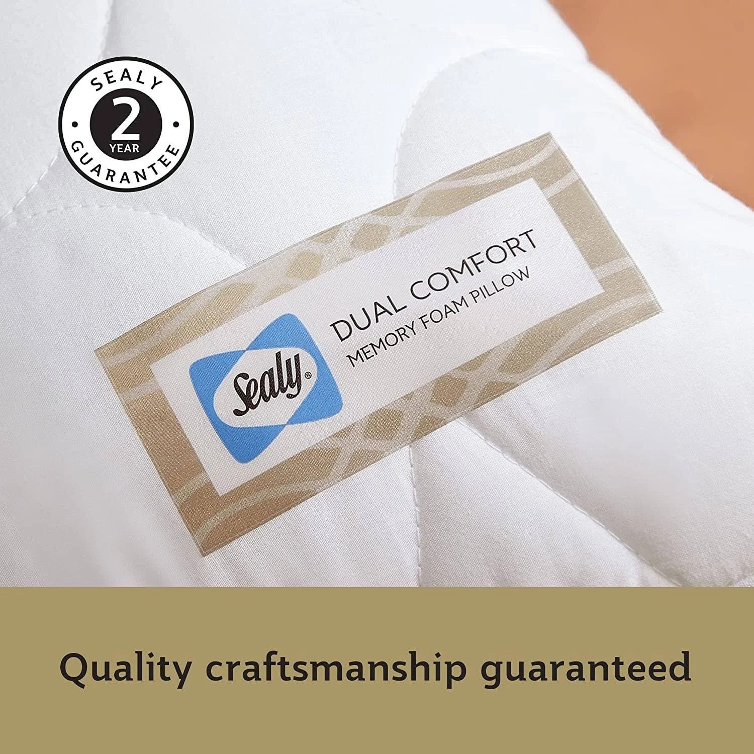 Sealy Dual Comfort Memory Foam Pillow