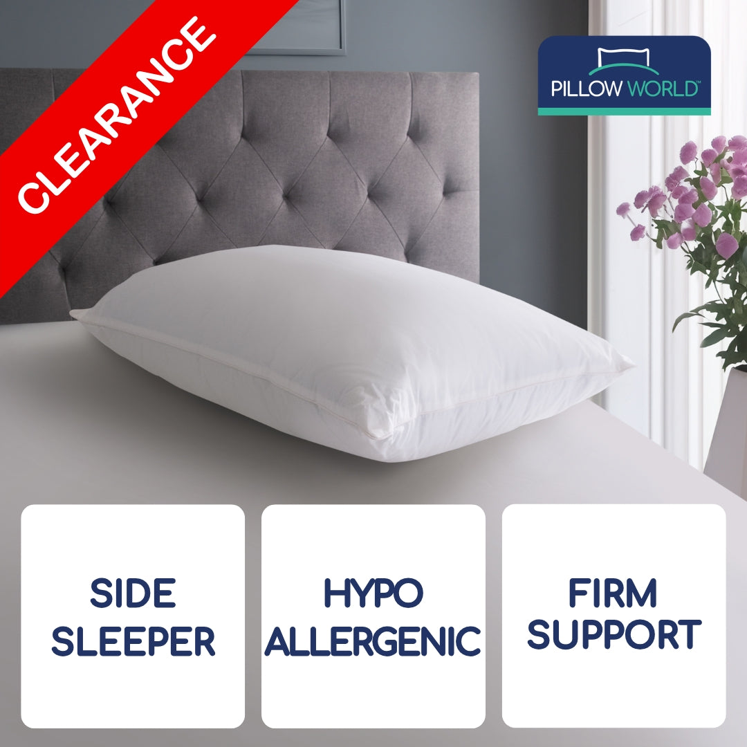 Pillow World Firm Support Side Sleeper Pillow - CLEARANCE