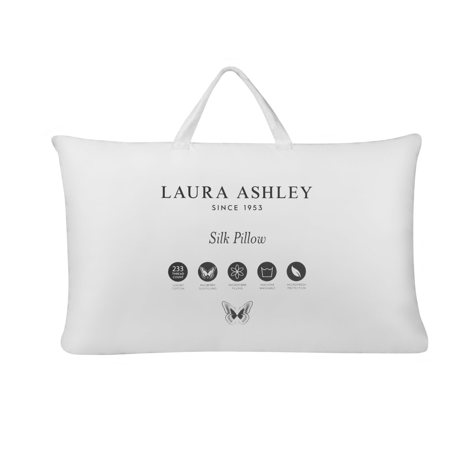 Laura Ashley Silk Pillow