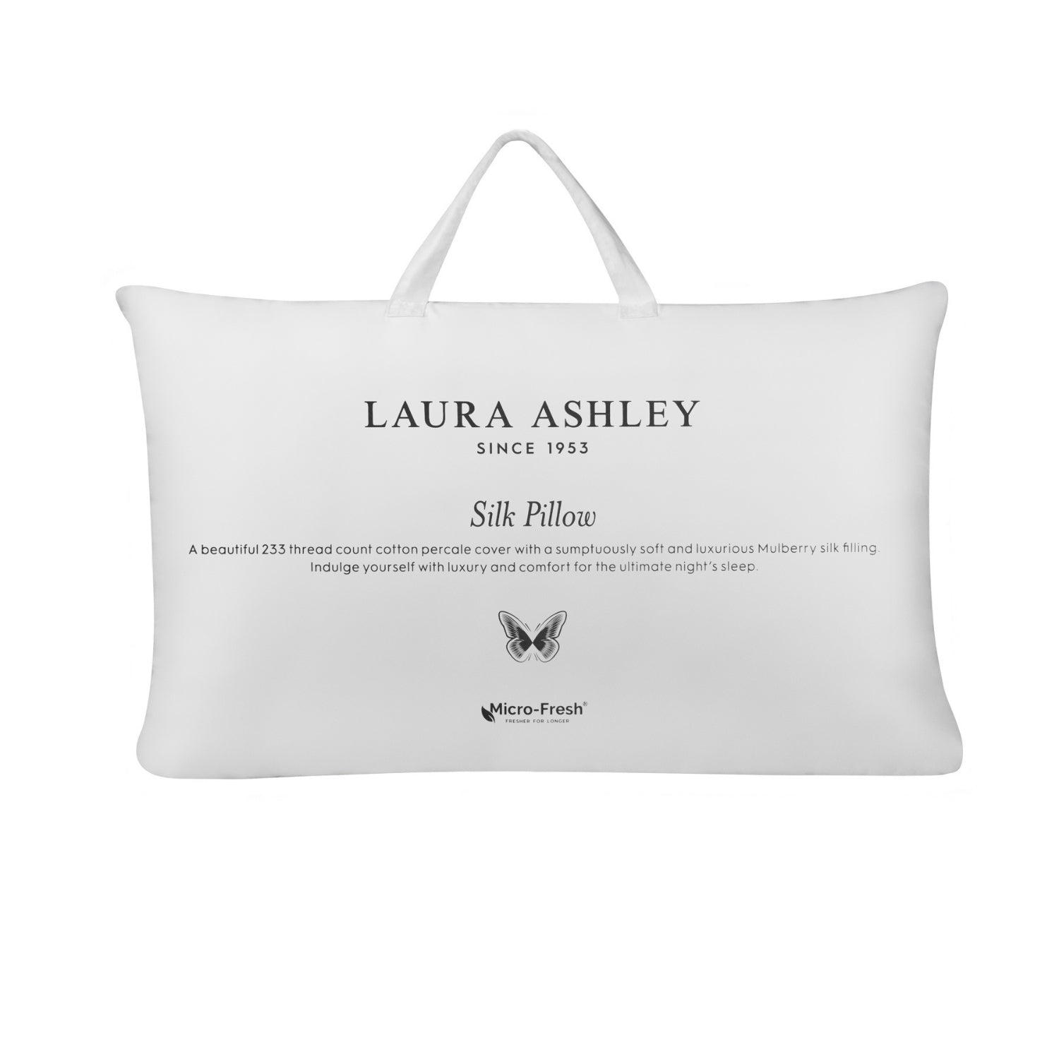 Laura Ashley Silk Pillow