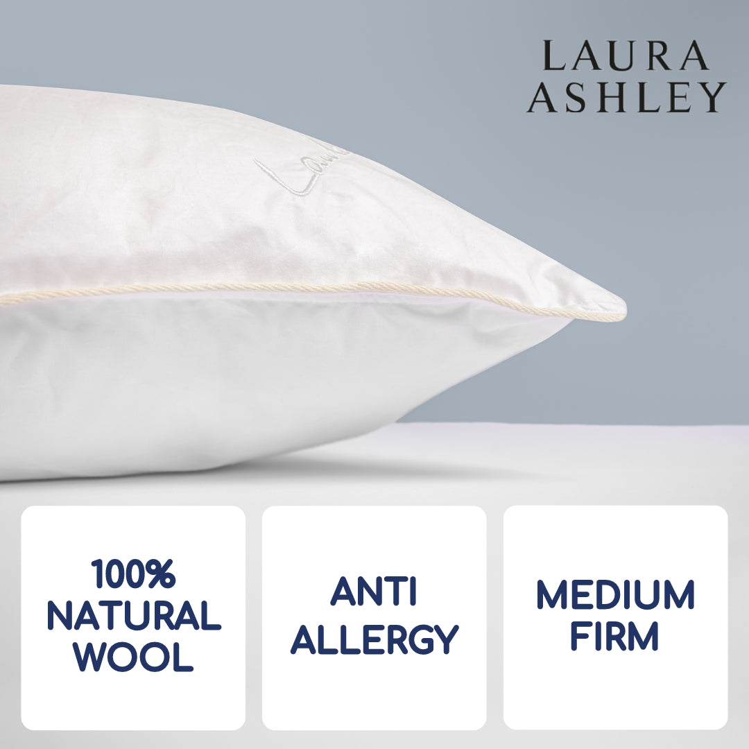 Laura Ashley Wool Pillow